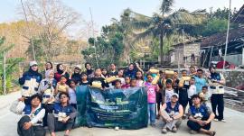 KKN UII Unit 125 Padukuhan Jeruk, Langsung Berbaur dengan Warga, Meriahkan HUT RI ke-81